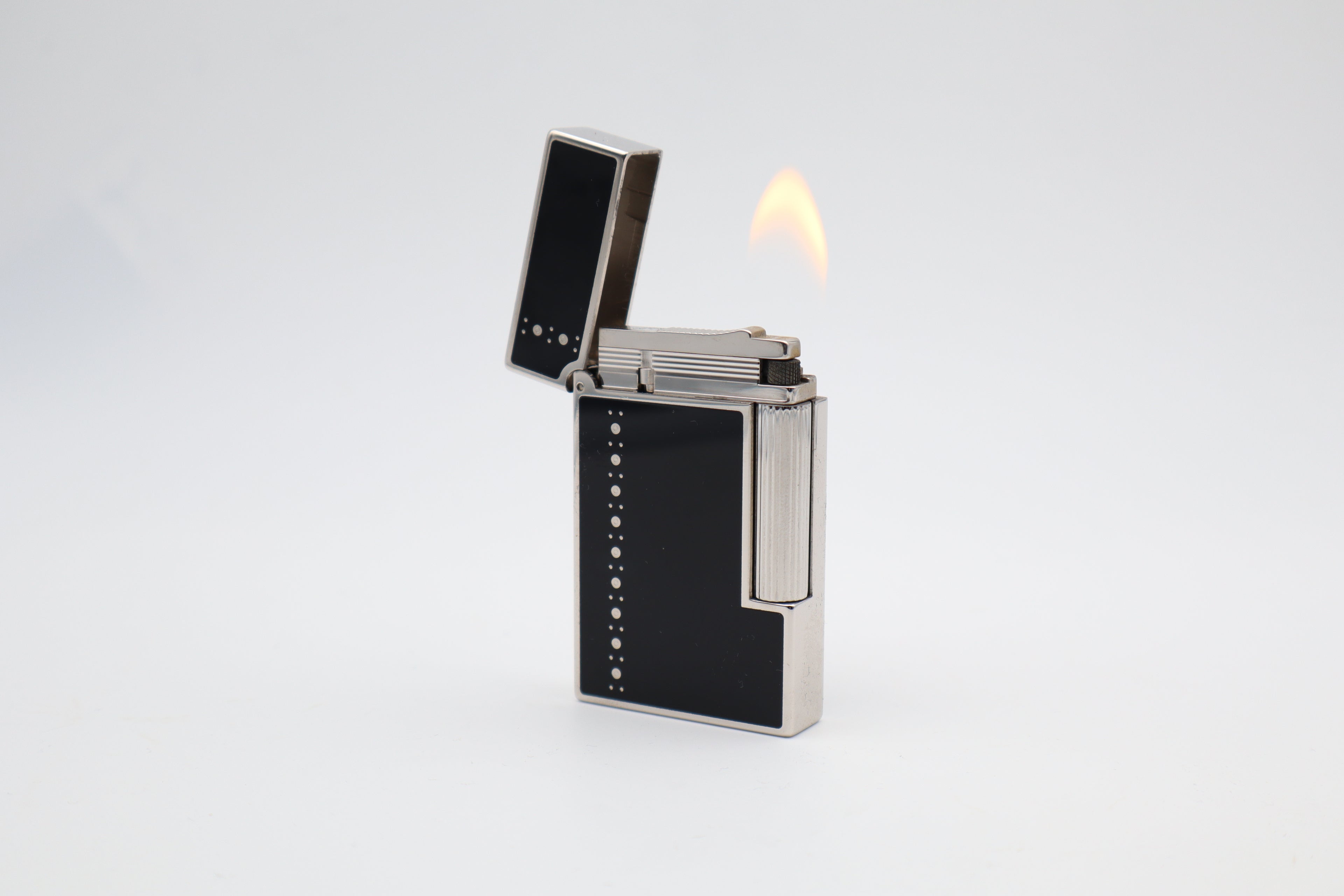 S.T. Dupont Ligne 2 Derby Palladium - Dual Flame