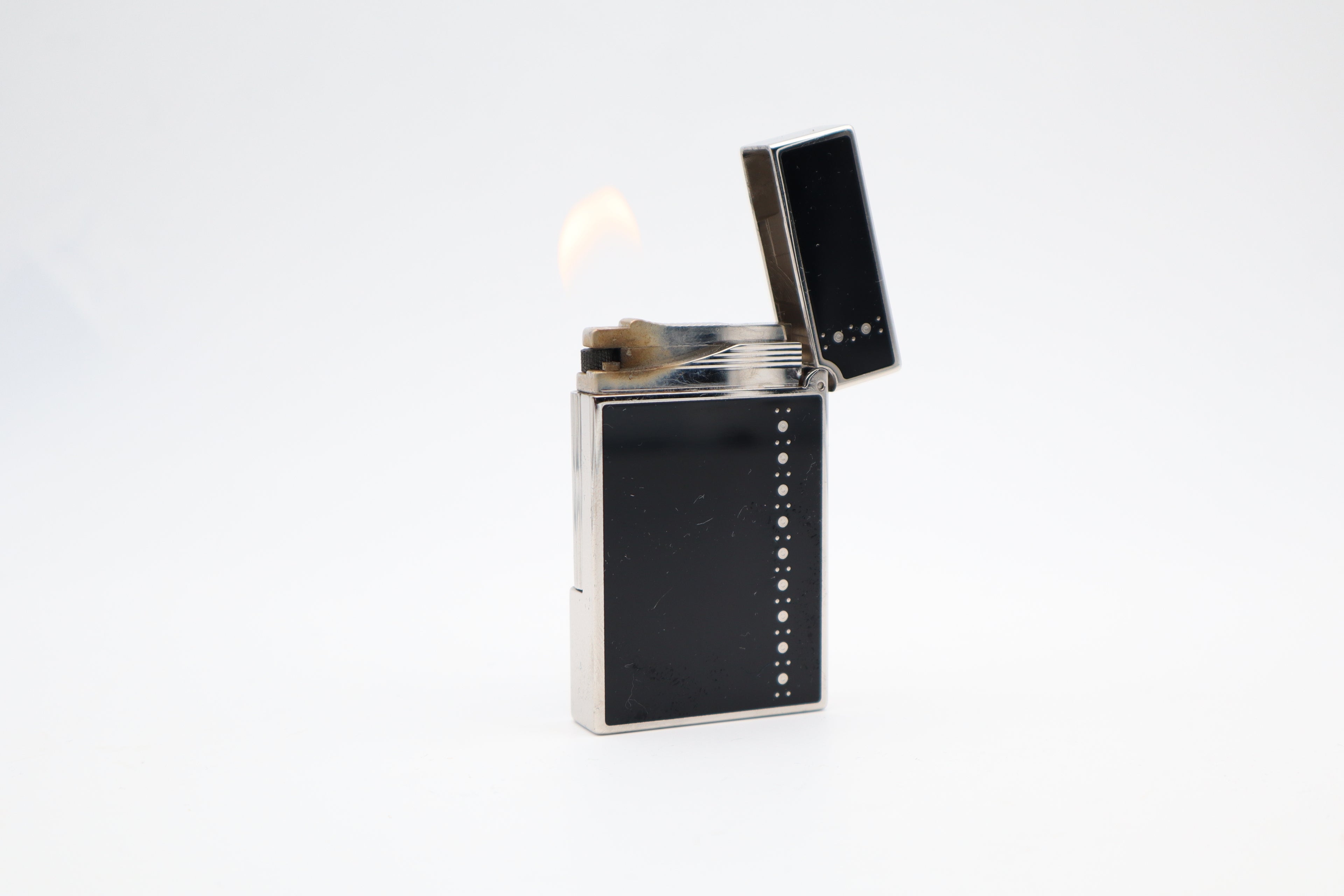 S.T. Dupont Ligne 2 Derby Palladium - Dual Flame