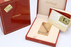 S.T. Dupont Ligne 2 Gold vertical stripes with box