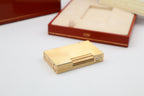 S.T. Dupont Ligne 2 Gold vertical stripes with box