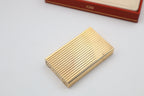 S.T. Dupont Ligne 2 Gold vertical stripes with box