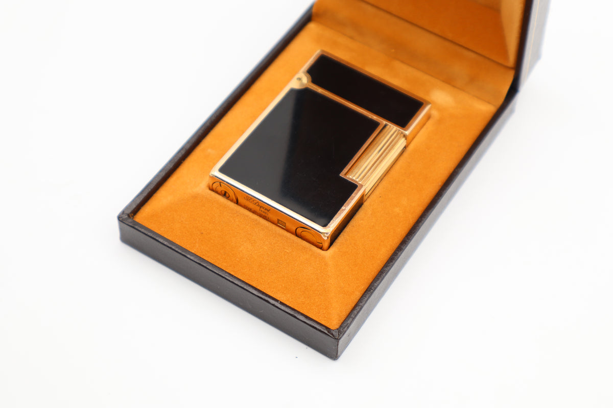 S.T. Dupont Ligne 2 Black Laque de Chine with box