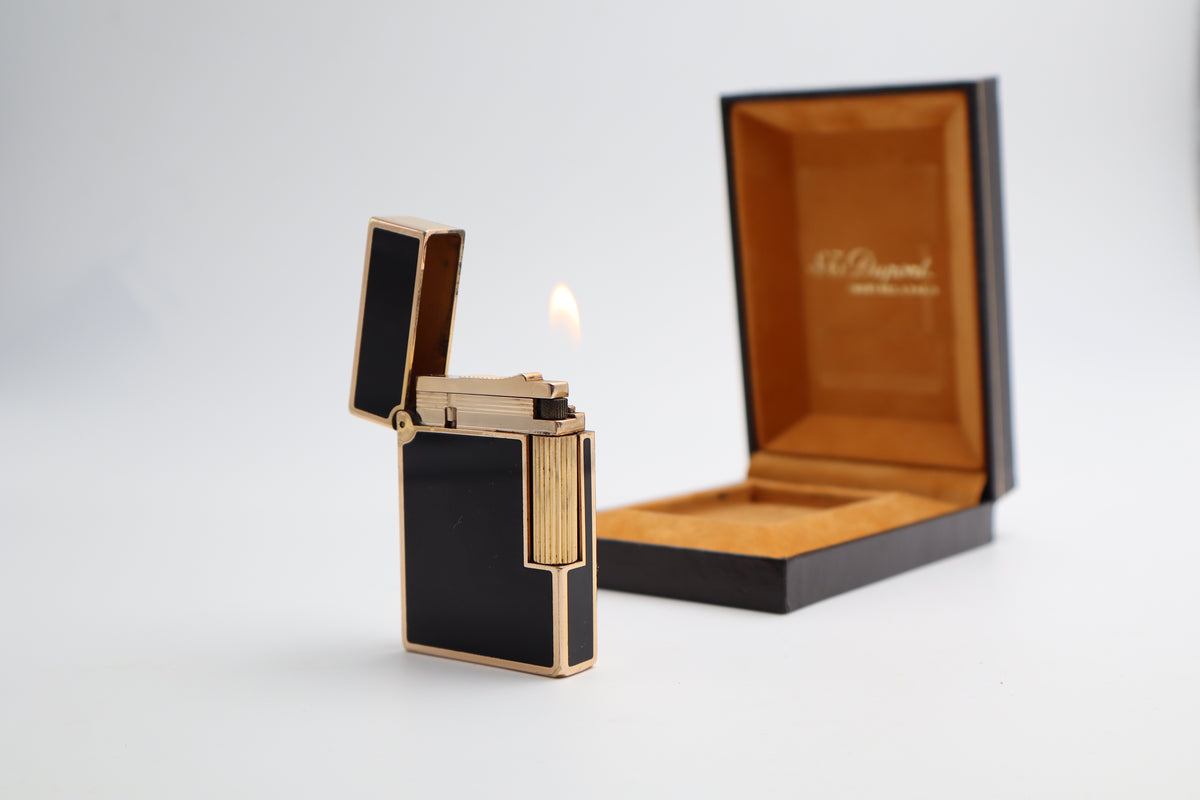S.T. Dupont Ligne 2 Black Laque de Chine with box