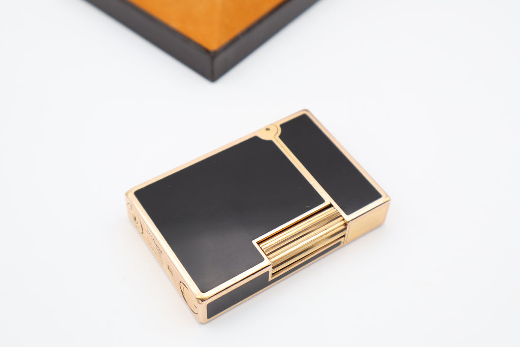 S.T. Dupont Ligne 2 Black Laque de Chine with box