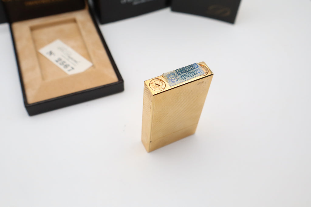 S.T. Dupont Ligne 2 Grain d'Orge NOS lighter with box