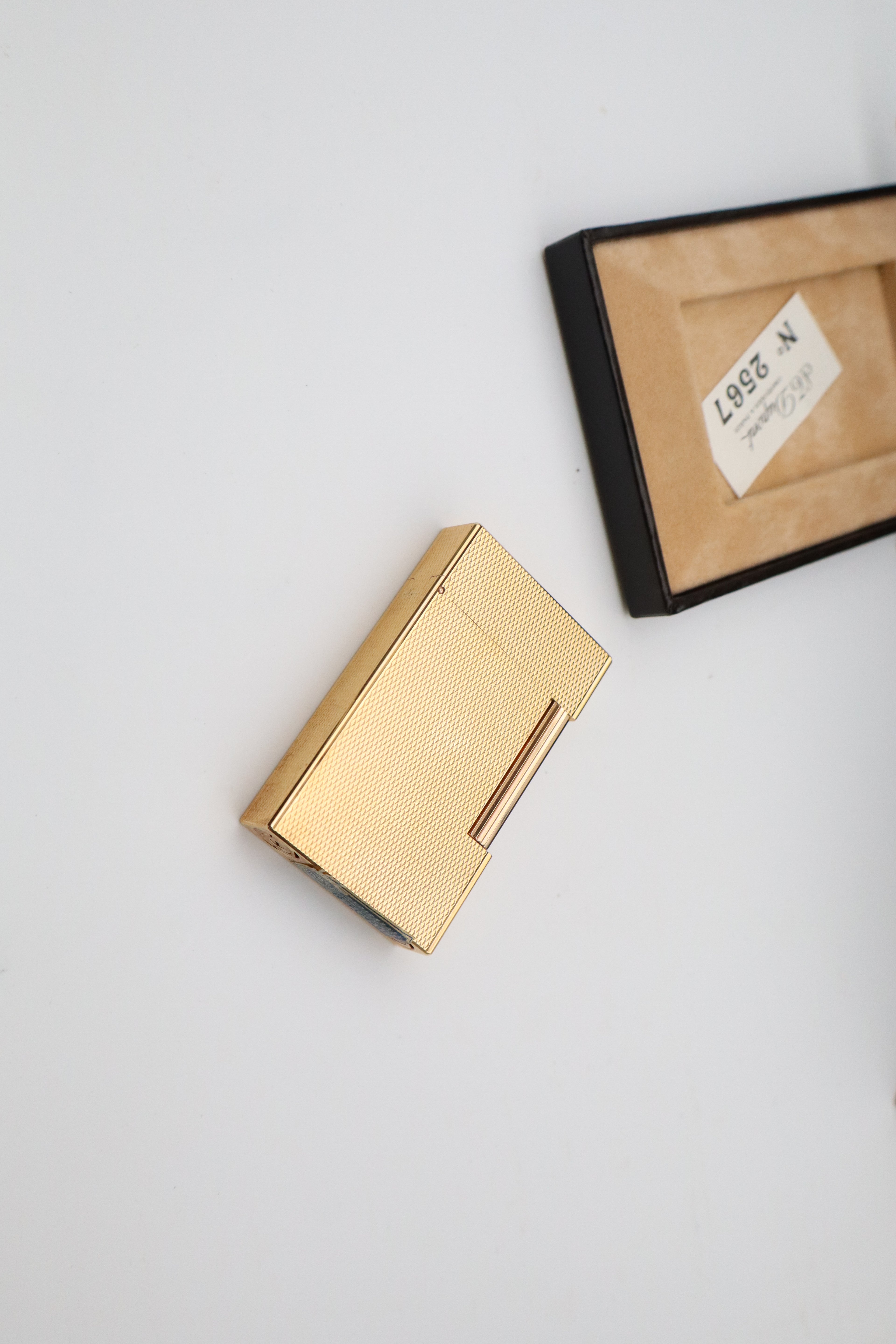 S.T. Dupont Ligne 2 Grain d'Orge NOS lighter with box