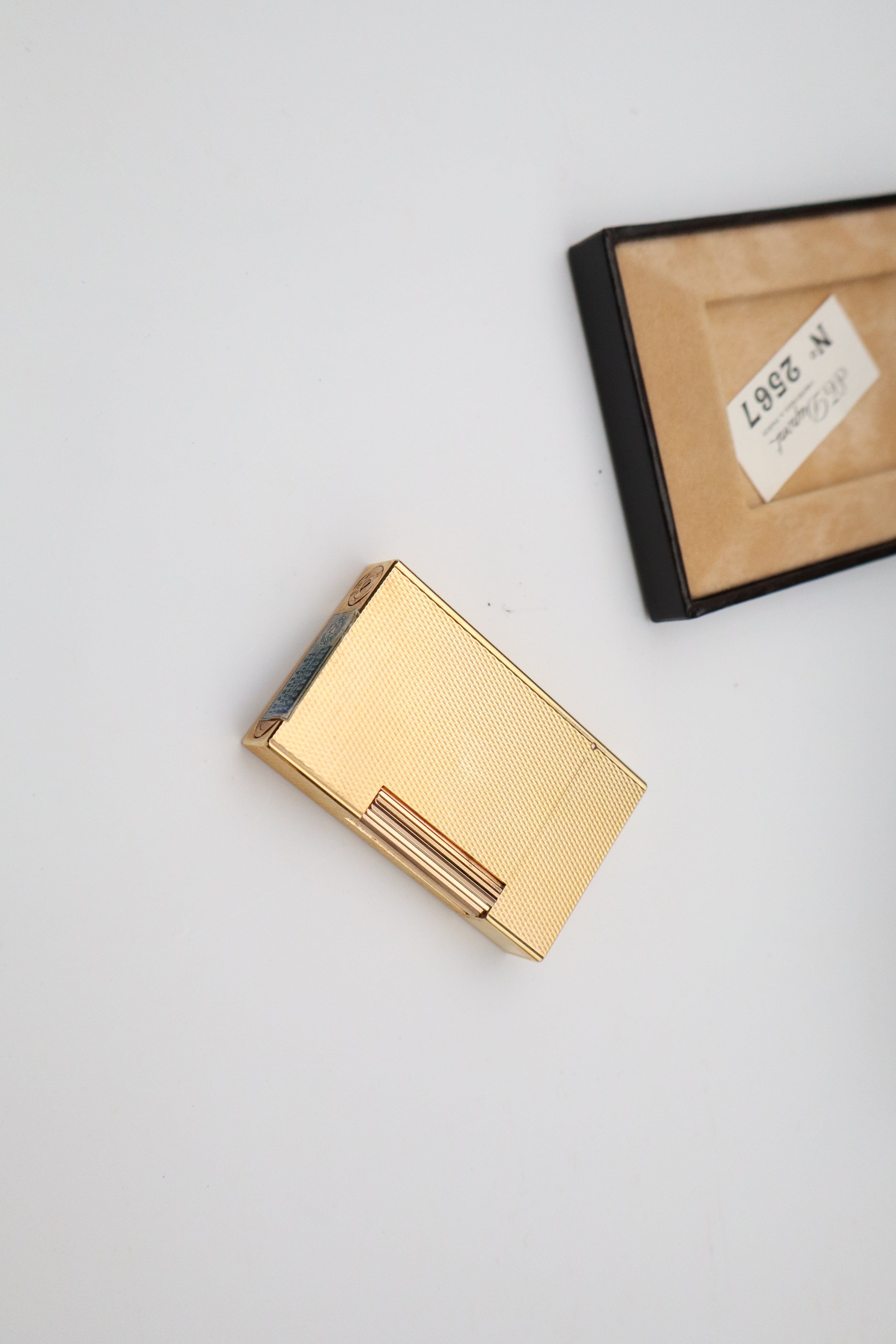 S.T. Dupont Ligne 2 Grain d'Orge NOS lighter with box