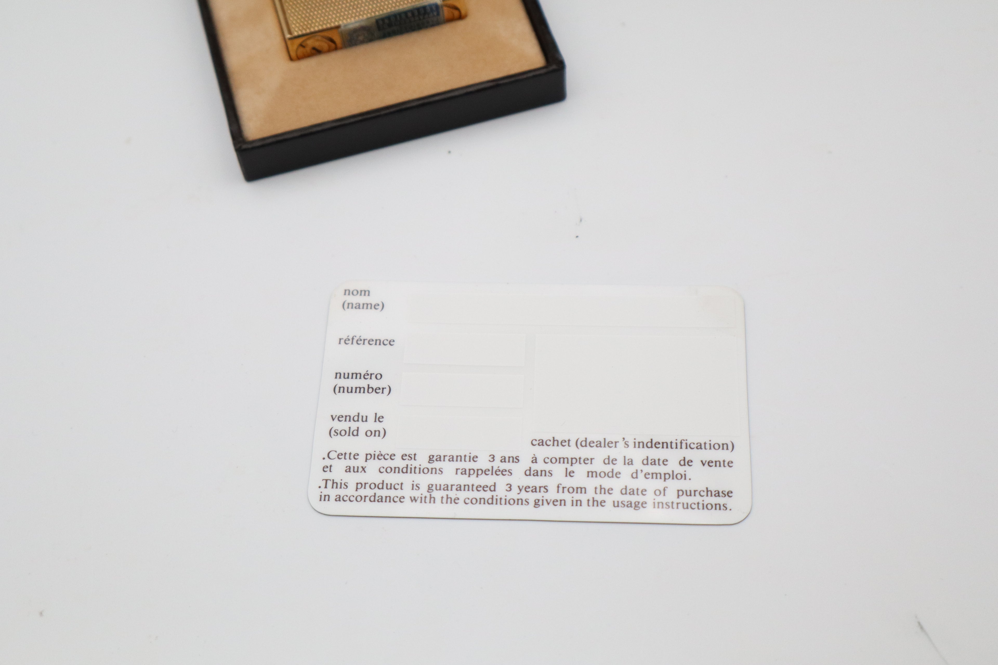 S.T. Dupont Ligne 2 Grain d'Orge NOS lighter with box