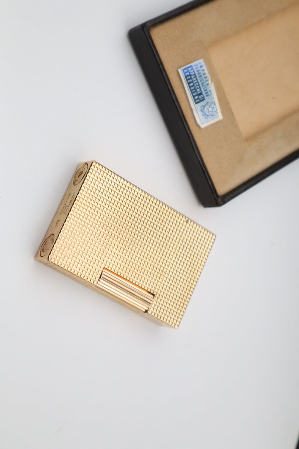 S.T. Dupont Ligne 2 NOS pointe diamond with box and papers