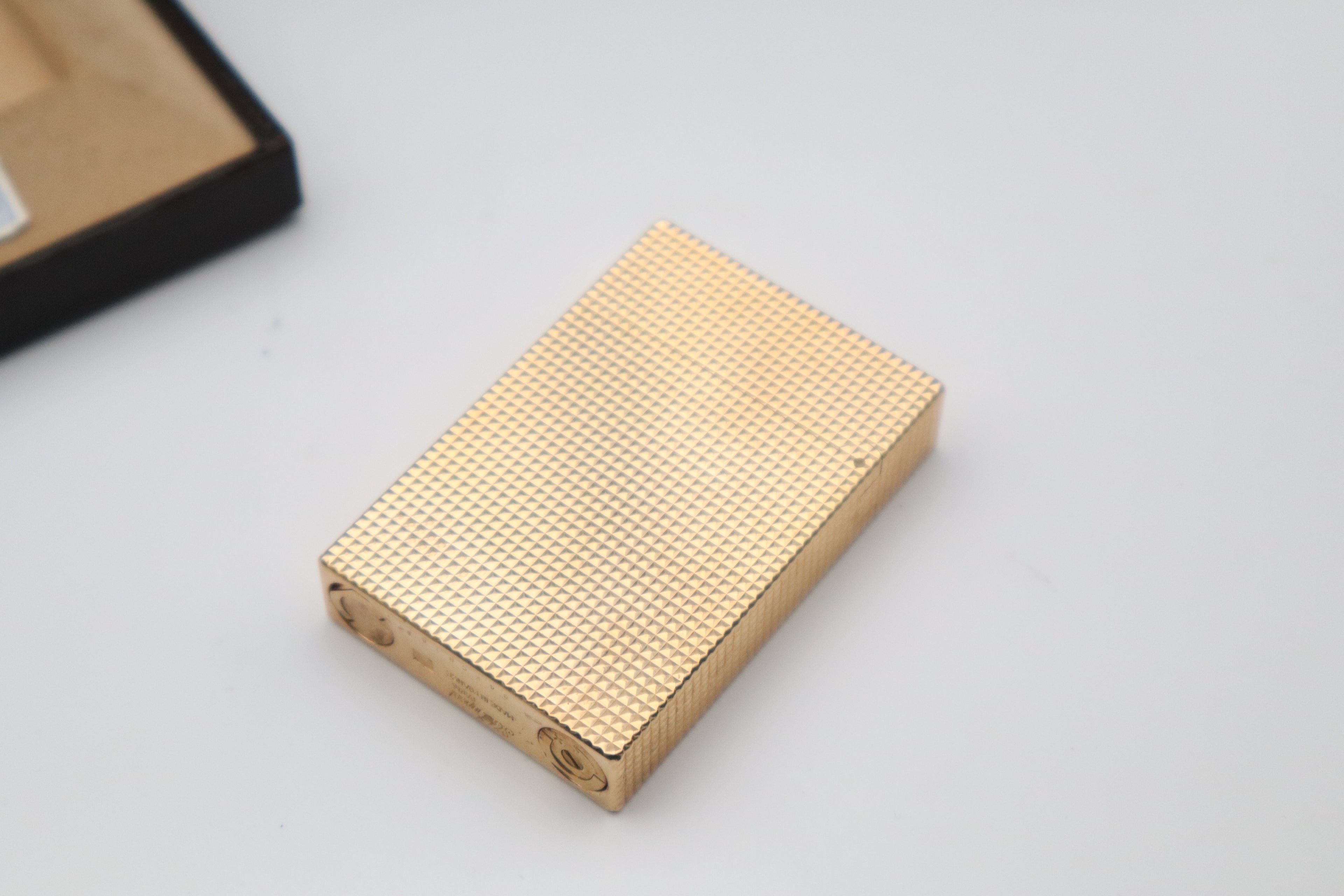 S.T. Dupont Ligne 2 NOS pointe diamond with box and papers