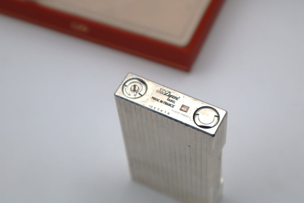 S.T. Dupont Ligne 2 Chevron Dual Flame with box and papers