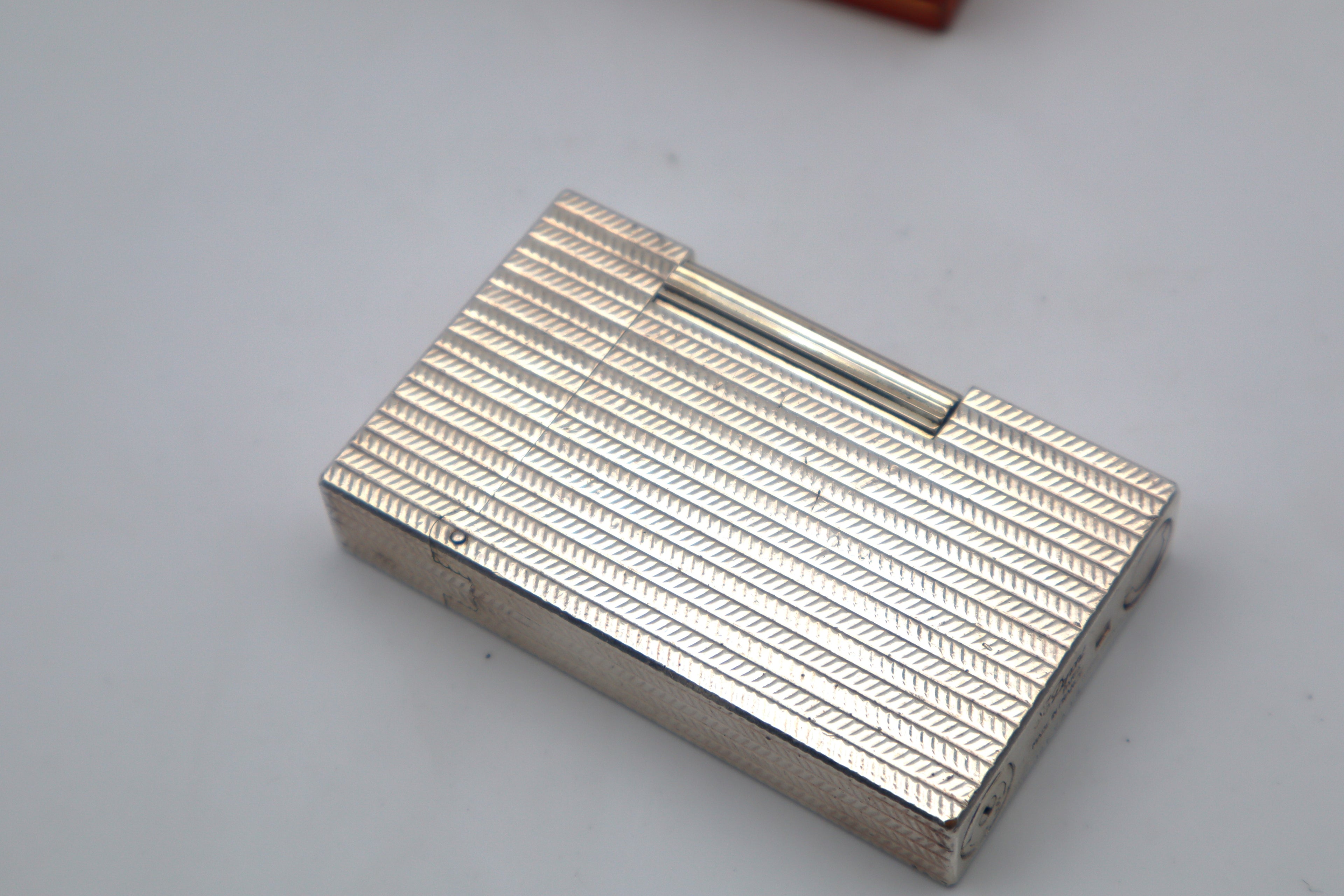 S.T. Dupont Ligne 2 Chevron Dual Flame with box and papers