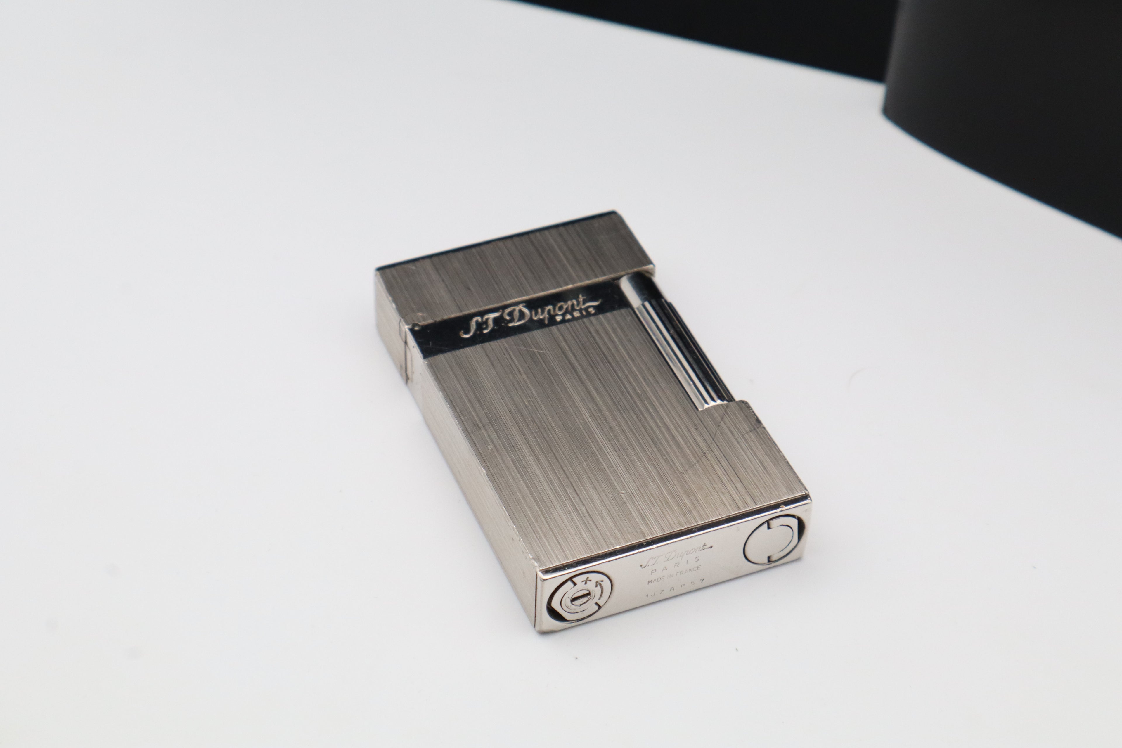 S.T. Dupont Ligne 2 Dual Flame silver lighter