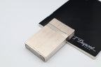 S.T. Dupont Ligne 2 Dual Flame silver lighter