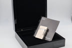 S.T. Dupont Ligne 2 Dual Flame silver lighter