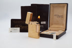S.T. Dupont Ligne 2 gold Prince of Wales lighter in new old stock condition