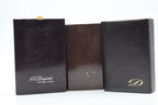 S.T. Dupont Ligne 2 gold vertical stripes NEW OLD STOCK lighter small model
