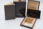S.T. Dupont Ligne 2 gold vertical stripes NEW OLD STOCK lighter small model