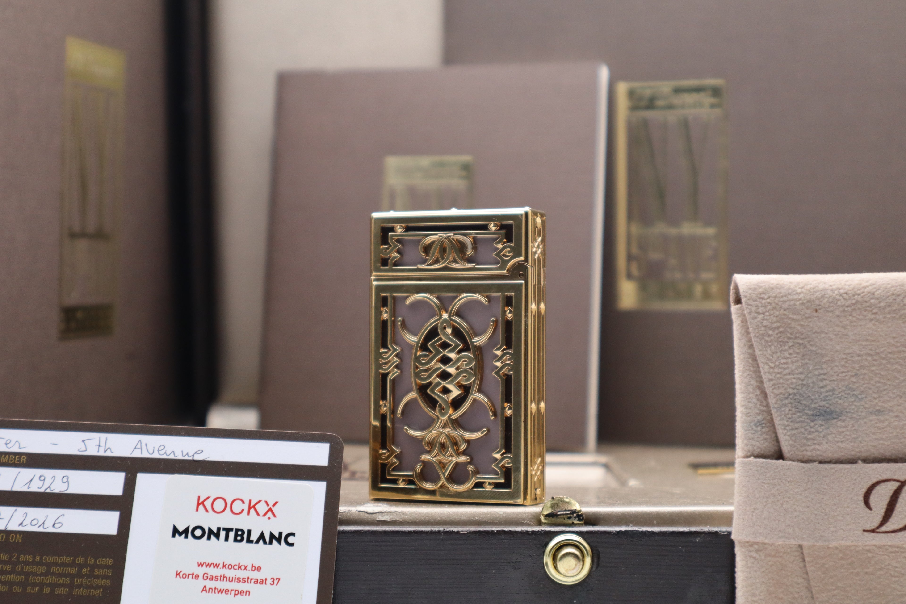S.T. Dupont New York 5th Avenue Limited Edition lighter NEW OLD STOCK