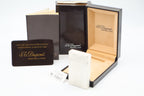 S.T. Dupont Ligne 2 Grand Modele large silver stripes lighter, new old stock