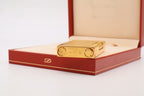 S.T. Dupont Gatsby gold lighter, new old stock condition, with original box