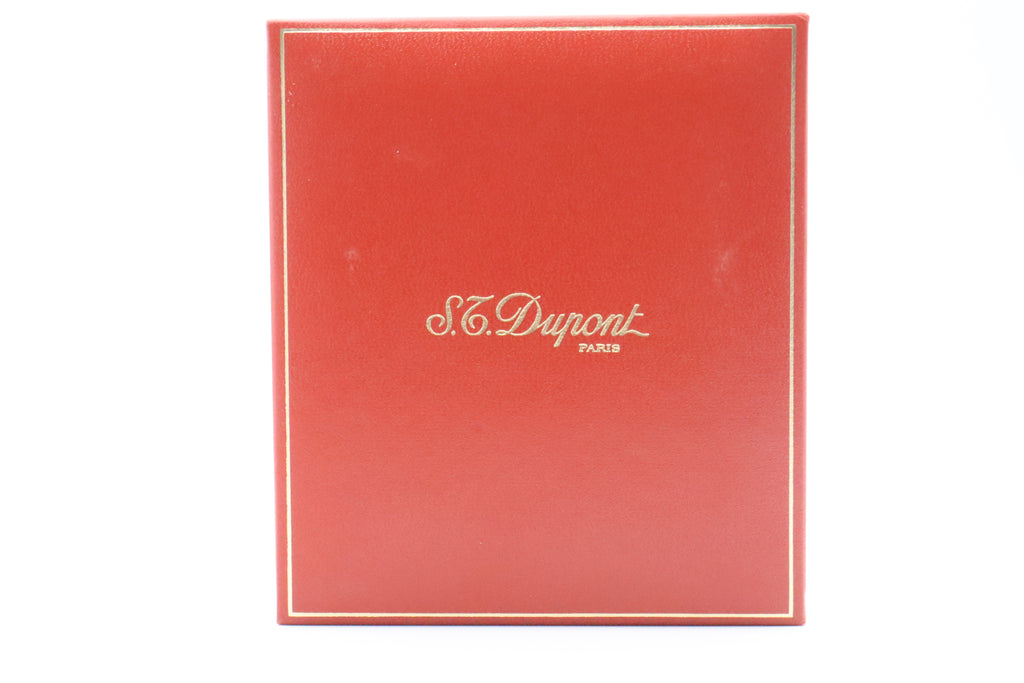 S.T. Dupont Gatsby gold lighter, new old stock condition, with original box