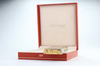 Vintage 1990s S.T. Dupont Ligne 2 Grand Modele brushed silver lighter with box