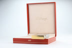 Vintage 1990s S.T. Dupont Ligne 2 Grand Modele brushed silver lighter with box