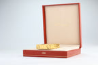 Vintage S.T. Dupont Gatsby gold vertical stripes lighter