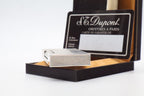 S.T. Dupont Ligne 2 Grand Modele large silver diamond tip lighter, full set with box and papers