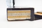 Original S.T. Dupont box label reading 16401, briquet l2 sport gm, or palladium, 85 B BZ 28