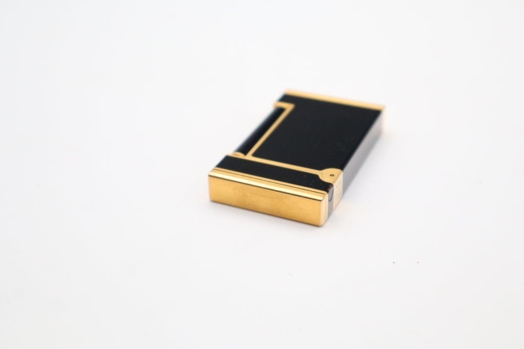 S.T. Dupont Ligne D Normandy black laquer lighter