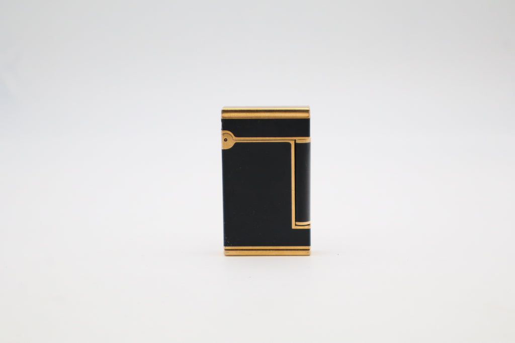 S.T. Dupont Ligne D Normandy black laquer lighter