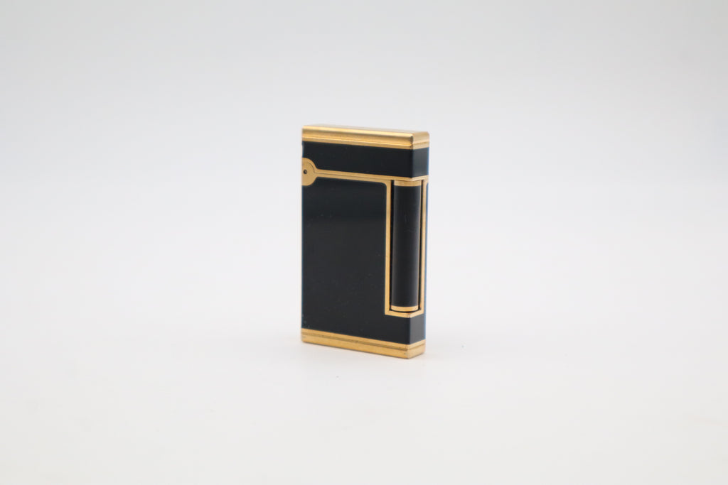 S.T. Dupont Ligne D Normandy black laquer lighter