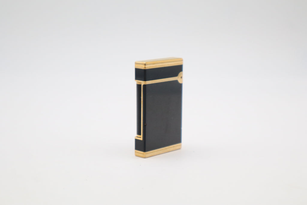 S.T. Dupont Ligne D Normandy black laquer lighter