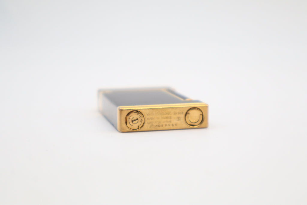 S.T. Dupont Ligne D Normandy black laquer lighter