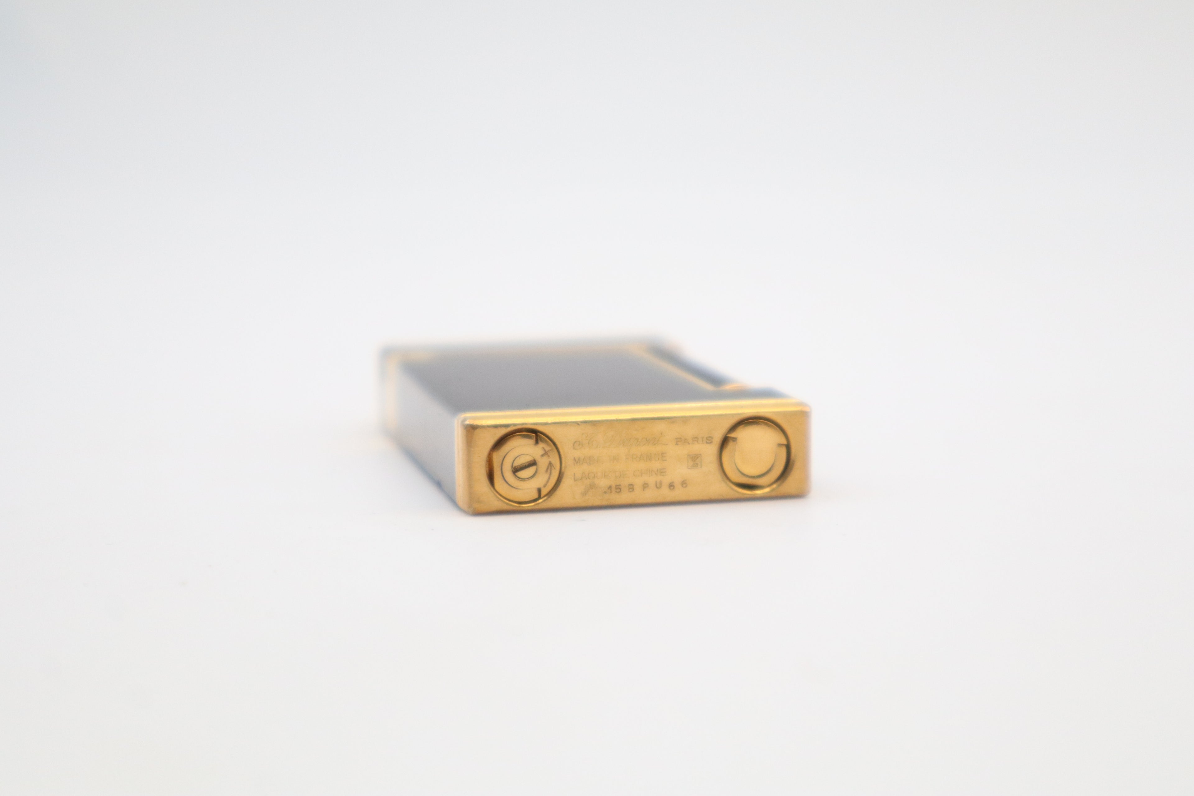 S.T. Dupont Ligne D Normandy black laquer lighter