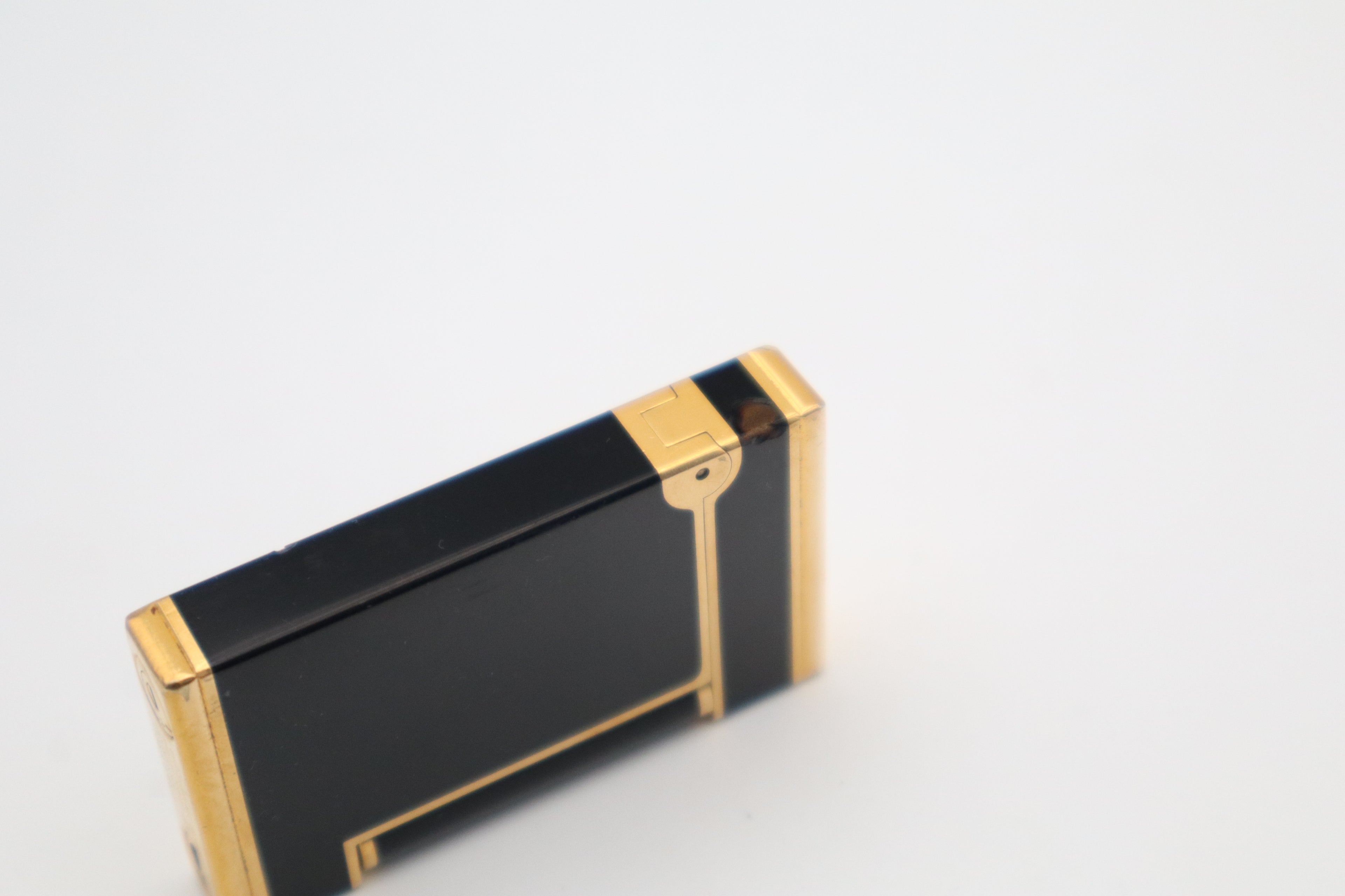 S.T. Dupont Ligne D Normandy black laquer lighter