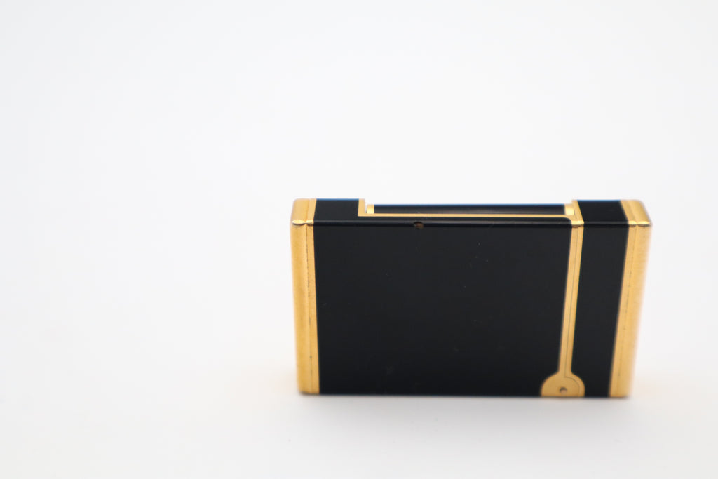S.T. Dupont Ligne D Normandy black laquer lighter