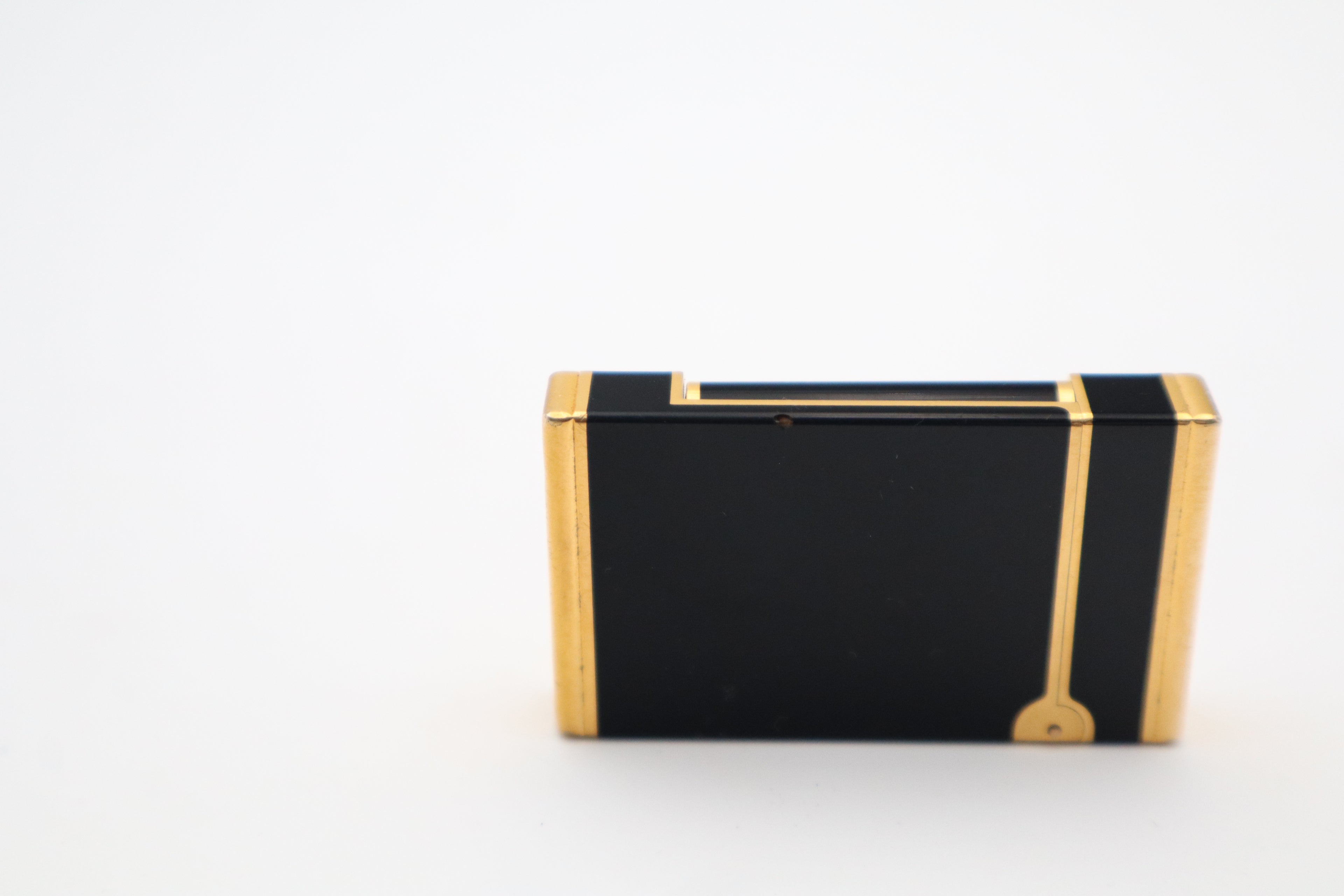 S.T. Dupont Ligne D Normandy black laquer lighter