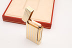 Unique Solid 18k Gold S.T. Dupont Ligne D lighter